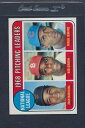 【送料無料】スポーツ メモリアル カード #ピッチングマウント1969 topps 010 nl pitching leaders exmt *3188