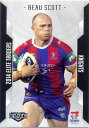 【送料無料】スポーツ メモリアル カード ーエリートボースコットニューカッスルアポンナイツ2014 nrl esp elite 071 beau scott castle knights