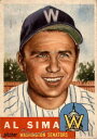 【送料無料】スポーツ メモリアル カード アルシマ1953 topps 241 al sima dp poor d394974