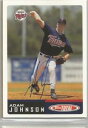 【送料無料】スポーツ メモリアル カード ミネソタツインズアダムジョンソンサインminnesota twins adam johnson autographed 2002 topps total