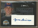 【送料無料】スポーツ メモリアル カード サインjs2ジェームズシモンズ2007トライスター2007 tristar prospects plus farm hands autographs js2 james simmons auto