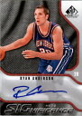 【送料無料】スポーツ メモリアル カード 200910 spゲームsignificancesanライアンアンダーソン nmmt200910 sp game used significance san ryan anderson auto nmmt