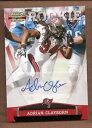 【送料無料】スポーツ メモリアル カード パニーニギアサインゴールド#2011 panini gridiron gear autographs gold 152 adrian clayborn 299 auto