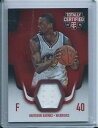 【送料無料】スポーツ メモリアル カード パニーニファブリックジャージーハリソンバーンズ201516 panini totally certified fabric red jersey 199 harrison barnes warriors