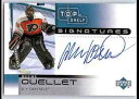 【送料無料】スポーツ メモリアル カード シェルフシグネチャ200203 ud top shelf signatures maxime ouellet mo