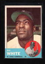 【送料無料】スポーツ メモリアル カード #ビル1963 topps 290 bill white exmt ld6890