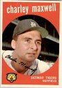 【送料無料】スポーツ メモリアル カード 1959トップス481チャーリーマクスウェルexmtd3189871959 topps 481 charlie maxwell exmt d318987