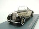 【送料無料】模型車 モデルカー スポーツカー メルセデスブラックホワイトモデルカースケールモデルmercedes 170 v cabrio 1936 schwarzwei, modellauto 143 neo scale models