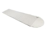 【送料無料】キャンプ用品　ポリコットンライナーミイラキャンプハイキングsnugpak poly cotton sleeping bag liner mummy shape camping hikingの画像