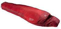 【送料無料】キャンプ用品　450ミイラ4シーズンripstophighlander serenity 450 sleeping bag camping mummy 4 season red ripstopの画像