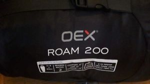 【送料無料】キャンプ用品　oex200oex roam 200 sleeping bagの画像