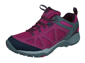 【送料無料】キャンプ用品　ハイキングシューズサイレンスポーツウォーキングトレーナーレッドwomens merrell hiking shoes siren sport q2 walking trainers red rrp 8995の画像
