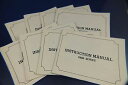【送料無料】8 vintage edox 2800 series digital lcd watch instructions booklet 9991207