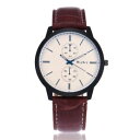 【送料無料】classic brown ladies fashion watch