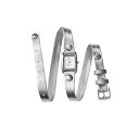 【送料無料】target la mer collection womens triple wrap watch silver great gift