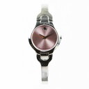 【送料無料】movado stainless steel pink sapphire crystal kara watch