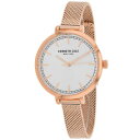 【送料無料】kenneth cole womens classic 30m quartz stainless steel watch kc50263007