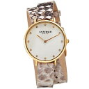【送料無料】womens akribos xxiv ak923yggy swarovski wraparound leather lizard pattern watch