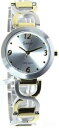 【送料無料】gard by ruhla moderne damenuhr elegance 29033 edelstahl bicolor