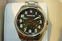 【送料無料】wenger terragraph 100m boysize 34mm ss bracelet 0521110
