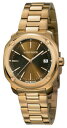 【送料無料】wenger women edge index quartz 100m gold tone stainless steel watch 011121105