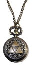 【送料無料】zelda tri force crest pendant watch on 30 chain