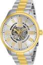 【送料無料】invicta mens objet dart automatic two tone stainless steel watch 27557