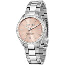 【送料無料】orologio sector 120 r3253588504 donna watch acciaio rosa 36mm zirconi