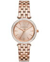 【送料無料】 michael kors mk3366 ladies rose gold mini darci watch 2 years warranty