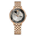 【送料無料】 swarovski crystal lake watch 5416023 dark grey rose gold tone 2 y warranty
