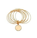 【送料無料】ネックレス コンbracciale con moneta in bronzo dorato collezione golden age passavinti