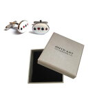 【送料無料】メンズアクセサリ— メンズカードカフスボタンボックスマジシャンラスベガスオニキスアートカジノmens playing cards cufflinks amp; gift box magician las vegas casino by onyx art