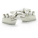 【送料無料】メンズアクセサリ- カフリンクスsilver ship cufflinks