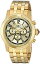 【送料無料】腕時計 ウォッチ クロノグラフステンレススチールアラームinvicta hombres specialty crongrafo de cuarzo 100m chapado en oro acero reloj