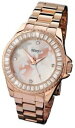 【送料無料】腕時計 ウォッチ レディピンクゴールドメッキクロックseksy reloj de seora chapado en oro rosa 4655snp