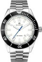 【送料無料】腕時計 ウォッチ シグネチャーホワイトダイビングアラームaccurist hombre firma esfera blanca 200m wr buceo reloj 7271