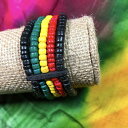 【送料無料】ブレスレット アクセサリ— レゲエファッションブレスレットハワイジャマイカアフリカレゲエフィットreggae rasta rastafari fashion bracelet hawaii jamaica africa reggae 1sz fit