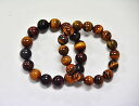 【送料無料】ブレスレット アクセサリ— タイガータイハンドメイドビーズブレスレット10mm adjustable tigers eye gemstone handmade beads bracelet from thailand