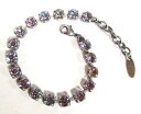【送料無料】ブレスレット アクセサリ— ブレスレットsoho bracelet anklet polished crystals vitrail light violet iridescent