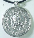 【送料無料】ブレスレット アクセサリ— シルバースターリングナイトメダイヨンシールスタンプmedallion seal stamper from silver 925 sterling knight