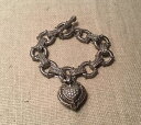 【送料無料】ブレスレット アクセサリ— ジュディスripkaスターリングエンハンサーczトグルブレスレットjudith ripka sterling silver heart enhancer cz citrine toggle charm bracelet