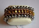 【送料無料】ブレスレット アクセサリ- クッキーゲッターブレスレットクリスタルvivi cookie lee attention getter bracelet genuine crystal nwt