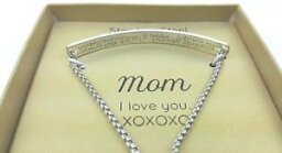 【送料無料】ブレスレット　アクセサリ—　ブレスレット<strong>ステンレス</strong>スチールbracelet stainless steel mom i love you xoxo