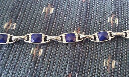 【送料無料】ブレスレット　アクセサリ—　ソフィアデルタブレスレットカットlia <strong>sophia</strong> delta bracelet 7 blue stones and cut <strong>crystal</strong>s