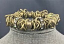 【送料無料】ブレスレット アクセサリ— ソフィアジプシーブレスレットストレッチlia sophia~retired~gypsy stretch bracelet nwt antiqued goldtone~last one~