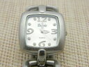【送料無料】腕時計 シルバーストーンスクエアファッションクォーツクリアウォッチbouche silver tone clear square fashion watch quartz