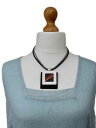 【送料無料】アクセサリー ネックレスネックレスペンダントショートゴム+lagenlook * lolilota * increble corto collarcolgante de goma metal * diseo peculiar *
