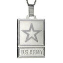 【送料無料】アクセサリー ネックレスビルシルバーペンダントイタリアチェーンイタリアde ley plata u s army colgante dije,hecho en italia,18 italiano cadena