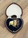 【送料無料】アクセサリー ネックレスユニークアールデコヴィンテージチェコラインストーンイーグルブローチunique art deco vintage guila checo prpura del rhinestone filigrana broche