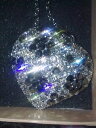 【送料無料】アクセサリー ネックレスkirks folly grande corazn de cristal con flores de cristal negro en cadena de plata tono